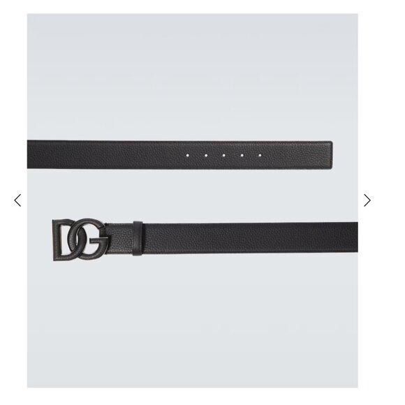 Dolce&Gabbana DG leather belt - Picture 3 of 3